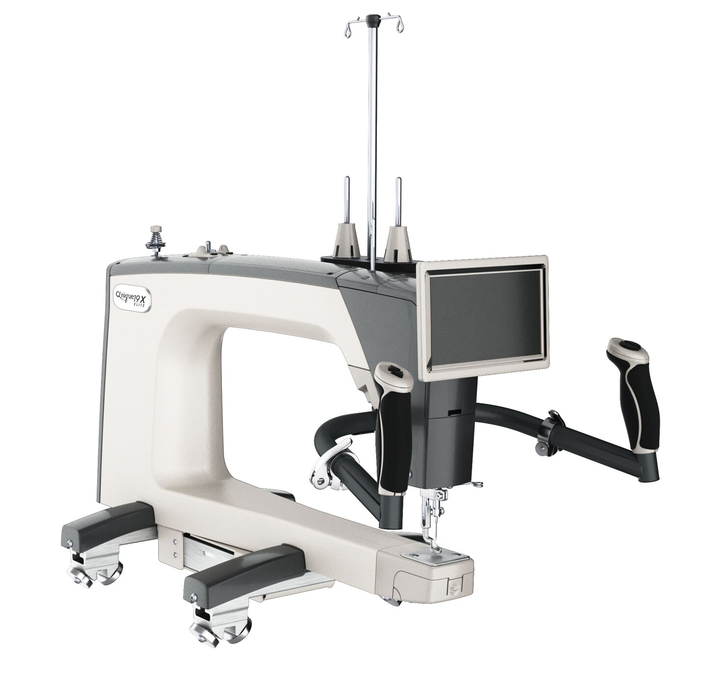 Q'nique 19X - Elite Quilting Machine and Q-Zone Hoop Quilting Frame