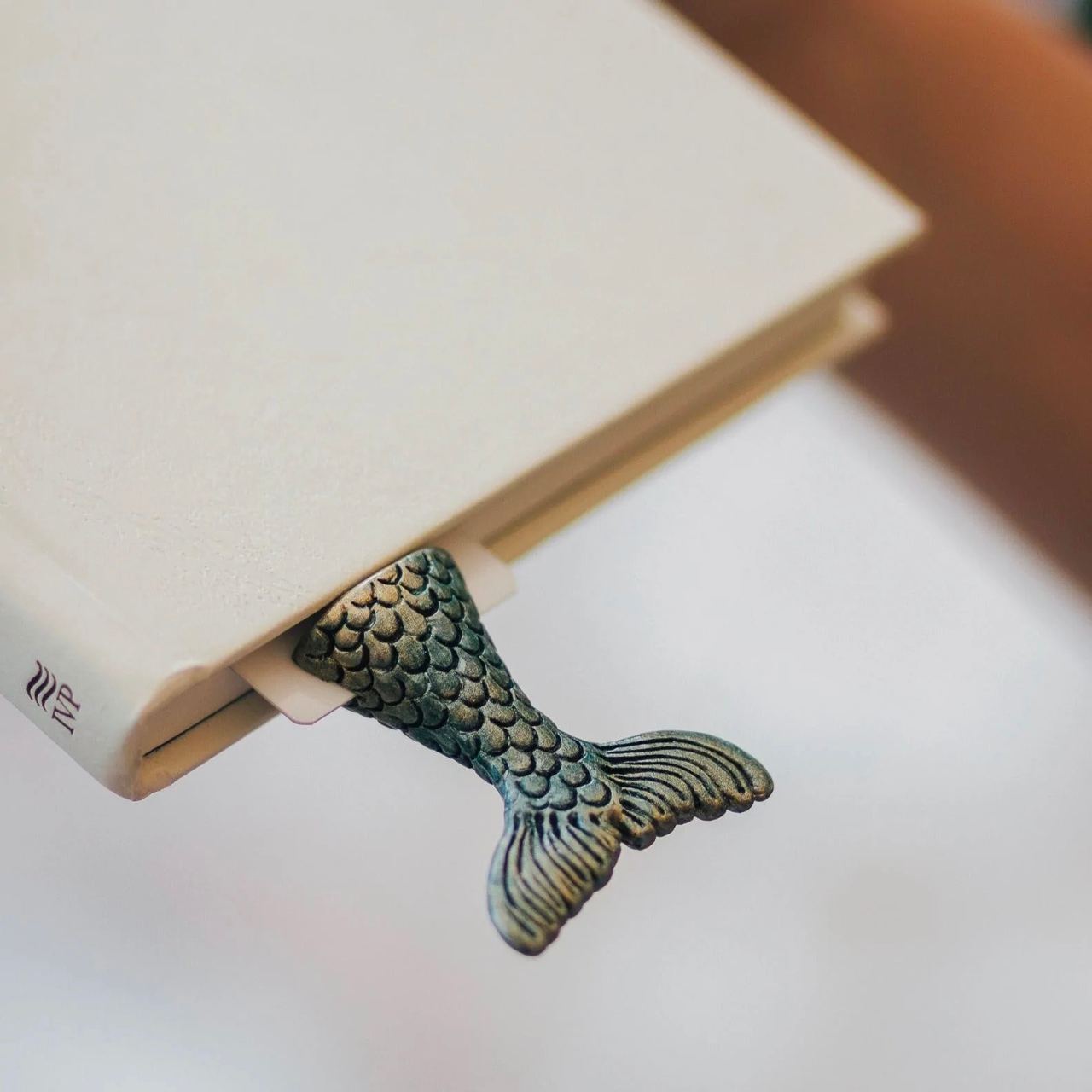 Mermaid Tail Handmade Bookmark, Gift for Teen Daughter, Unique Bookmarks, Book Accessories, Gift for Her