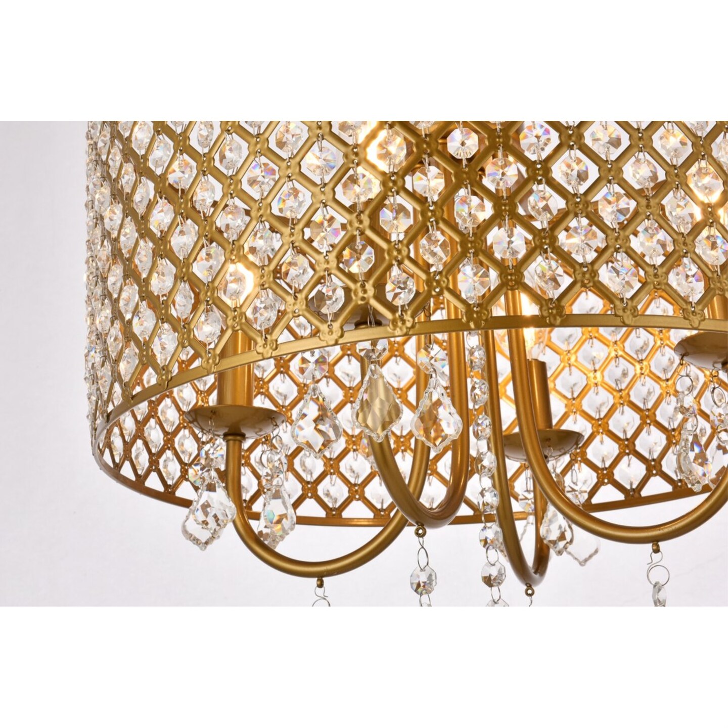 Elise 17 inch pendant in brass Pendant Lights Michaels