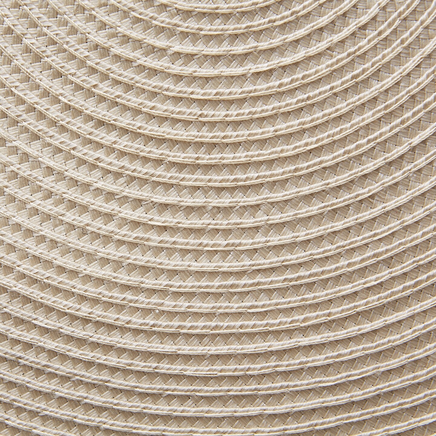 PLACEMAT ROUND WOVEN NATURAL Set of 6