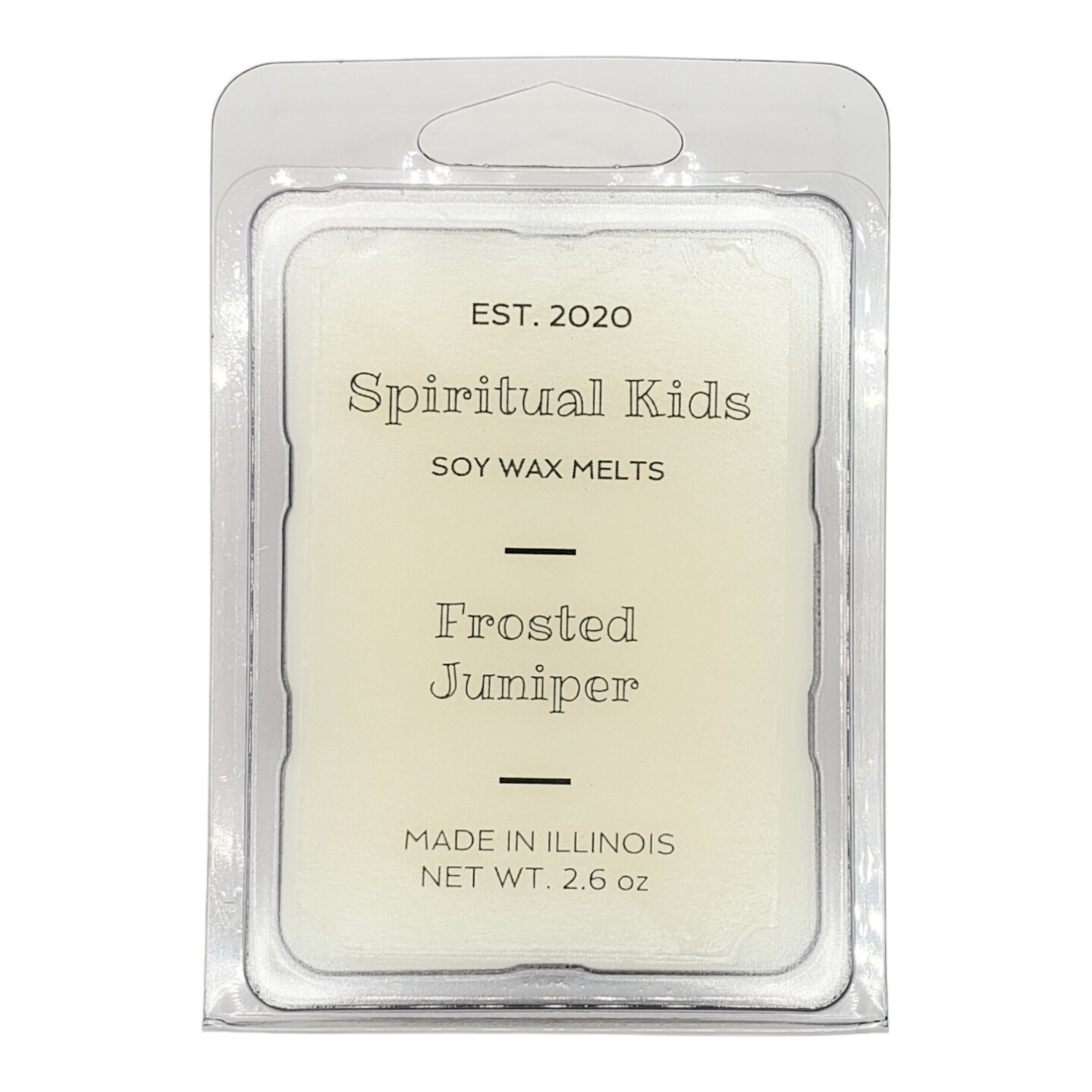 Frosted Juniper 2.6oz All Natural Soy Wax Melts 6ct Hand Poured with Fragrant/Essential Oils!