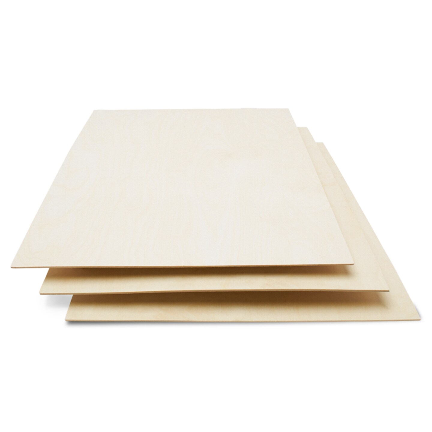Baltic Birch Plywood, 18 x 24 Inch, B/BB Grade Sheets, 1/4 or 1/8 Inch  Thick, Woodpeckers