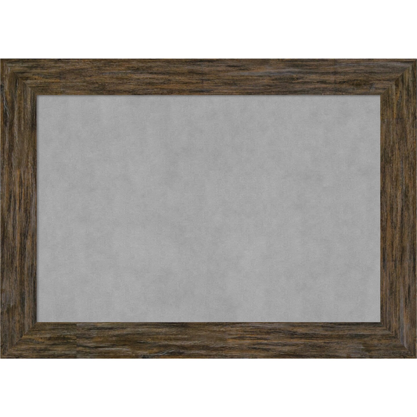 Magnetic Boards, Home Office Boards (43x31 in.) Fencepost Brown Framed Organization Boards
