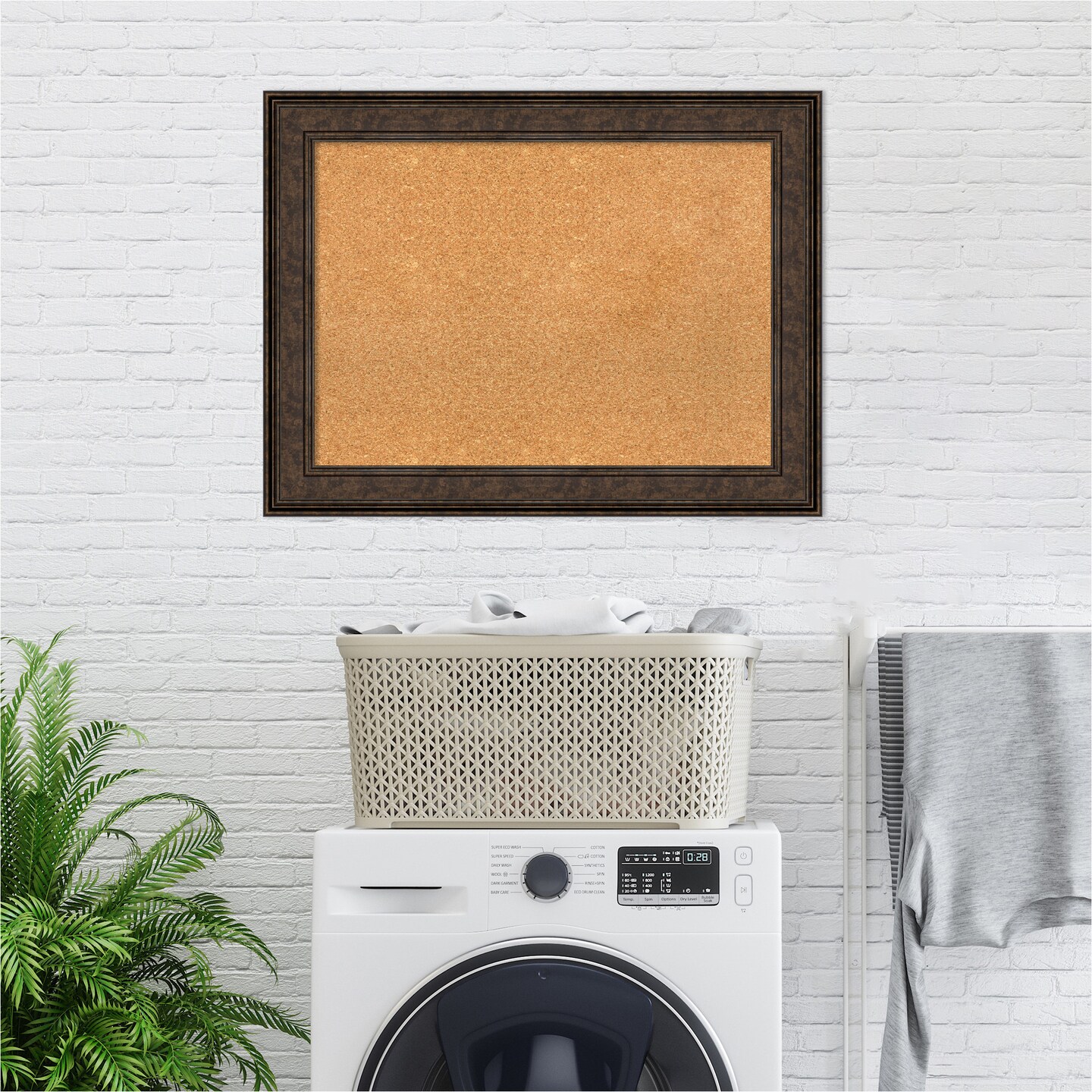 Cork Board, Ridge Frame - Bulletin Board, Organization Board, Pin Board