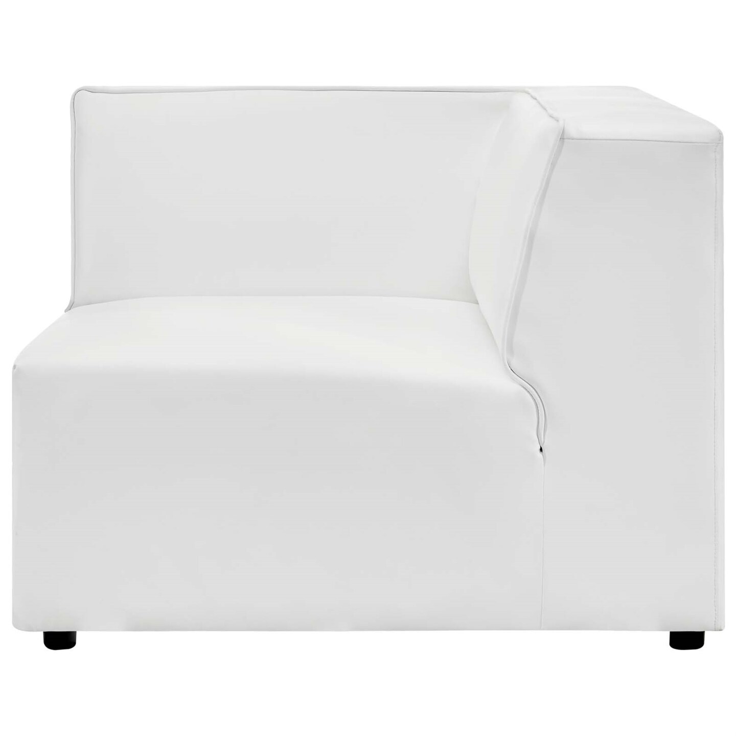 Mingle Vegan Leather Corner Chair White Accent Chairs Michaels