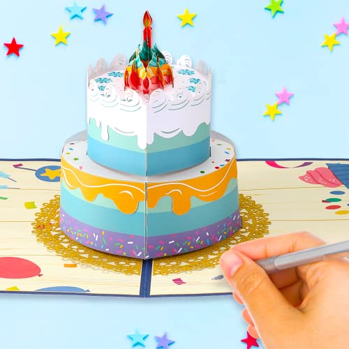 VUDECO 3D Pop Up Card Happy Birthday Card