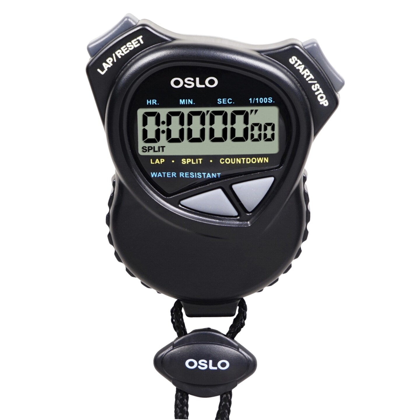 Robic Dual Stopwatch and Countdown Timer, 1000W, Black Active Play