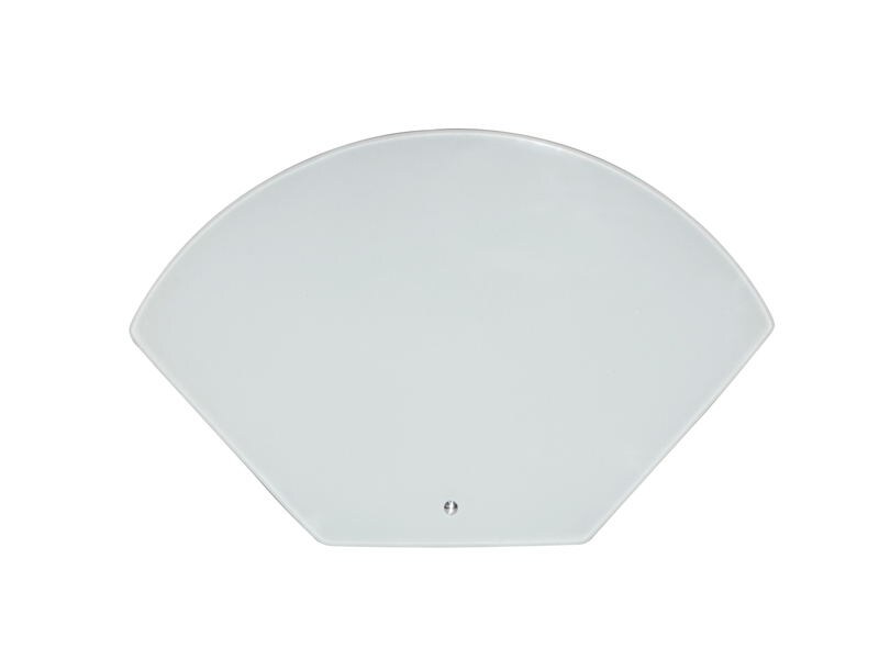 Fan-Shaped Glass Frame 7&#x22;x11&#x22; (SG-32) D-4