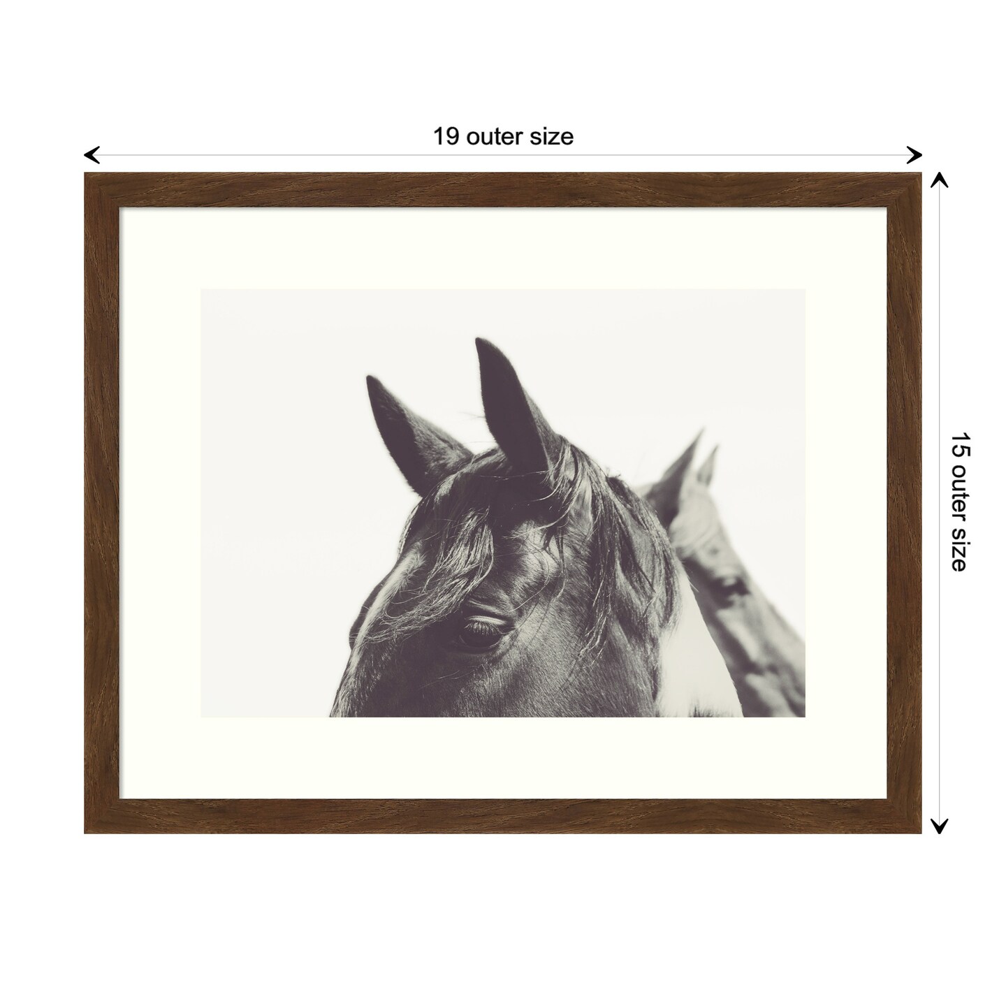 Partner by Emiko and Mark Franzen Wood Framed Wall Art Print