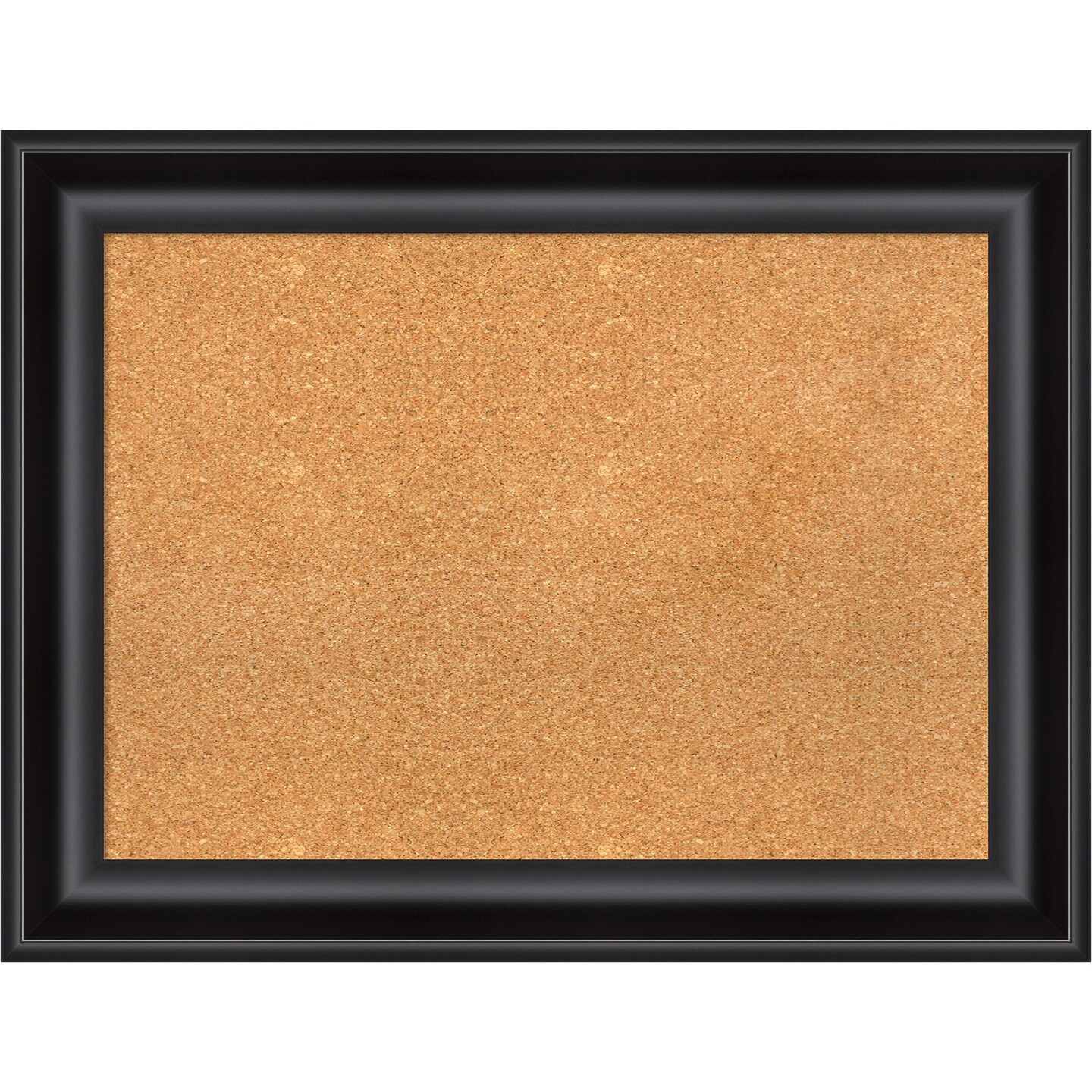 Cork Board, Grand Black Frame - Bulletin Board, Organization Board, Pin Board