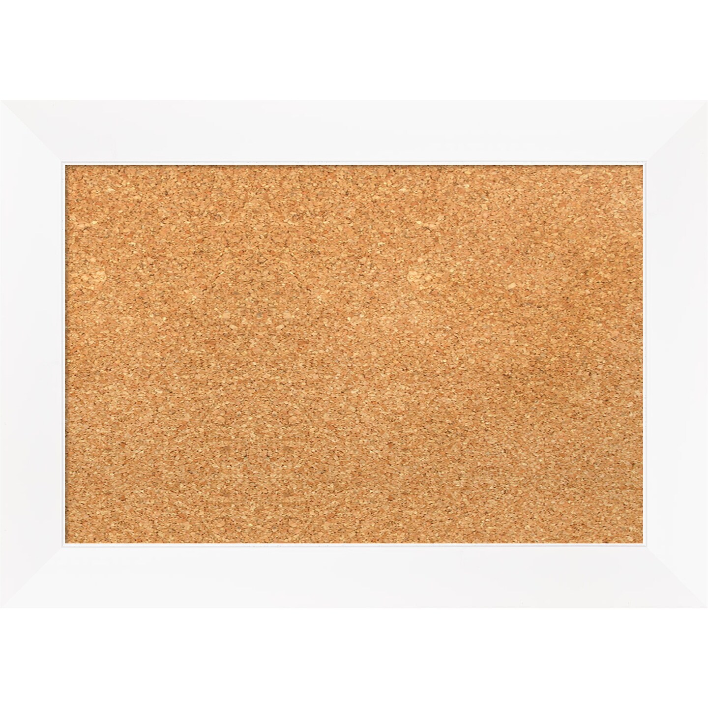 Cork Board, White Narrow Frame Bulletin Board, Organization