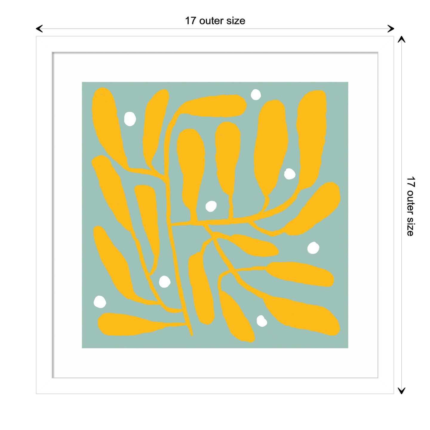 Mardi Branch by Hannah Beisang Wood Framed Wall Art Print Framed Art Michaels