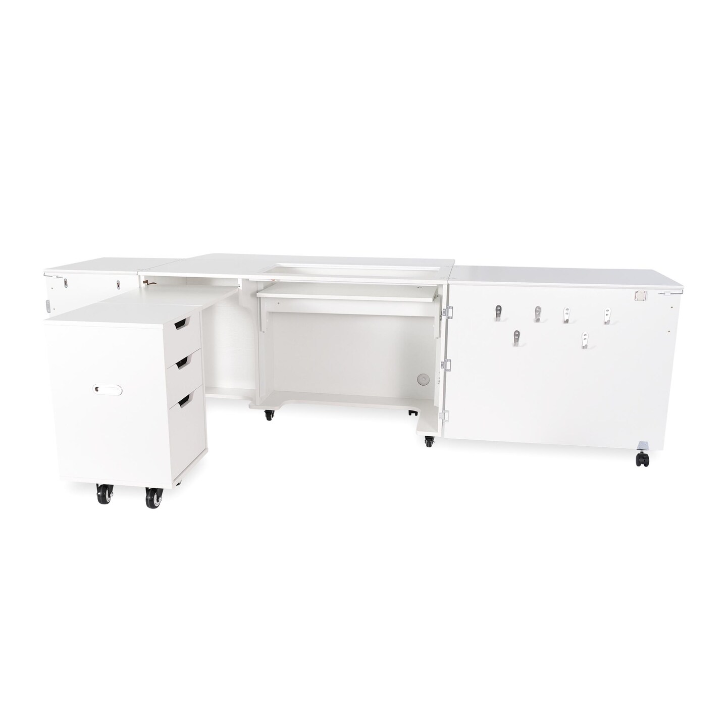 Kangaroo Outback XL Sewing Cabinet with Hydraulic Lift & Expandable Work Surface