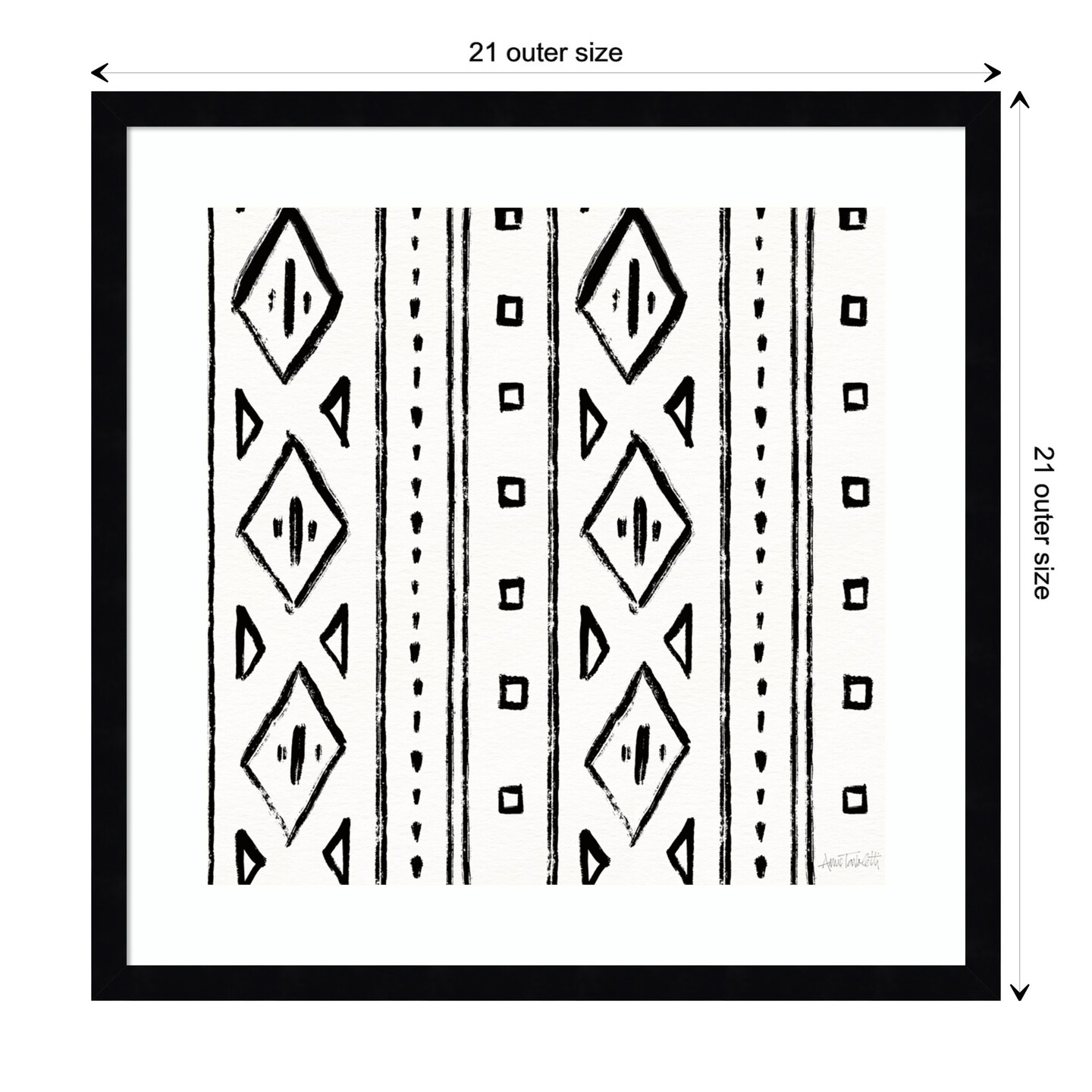 Blue Escape 09 by Lisa Audit Wood Framed Wall Art Print Michaels