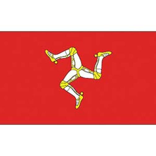 Isle of Man Flag On A Stick 12&#x22; x 18&#x22;
