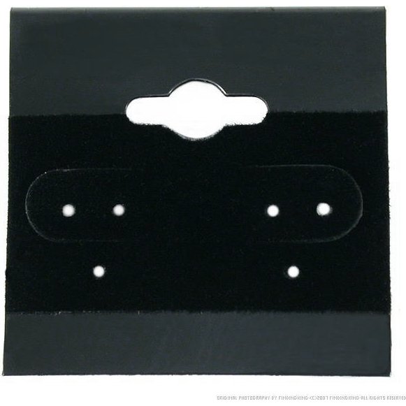 Revolving Rotating Earring Display Jewelry Counter Top W/Cards