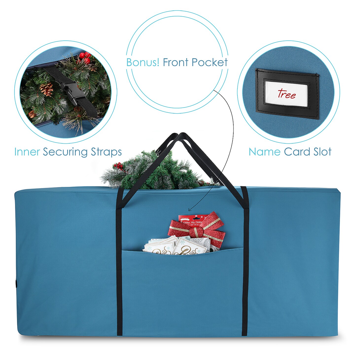 Hearth & Harbor Waterproof Christmas Tree Storage Bag For Holiday