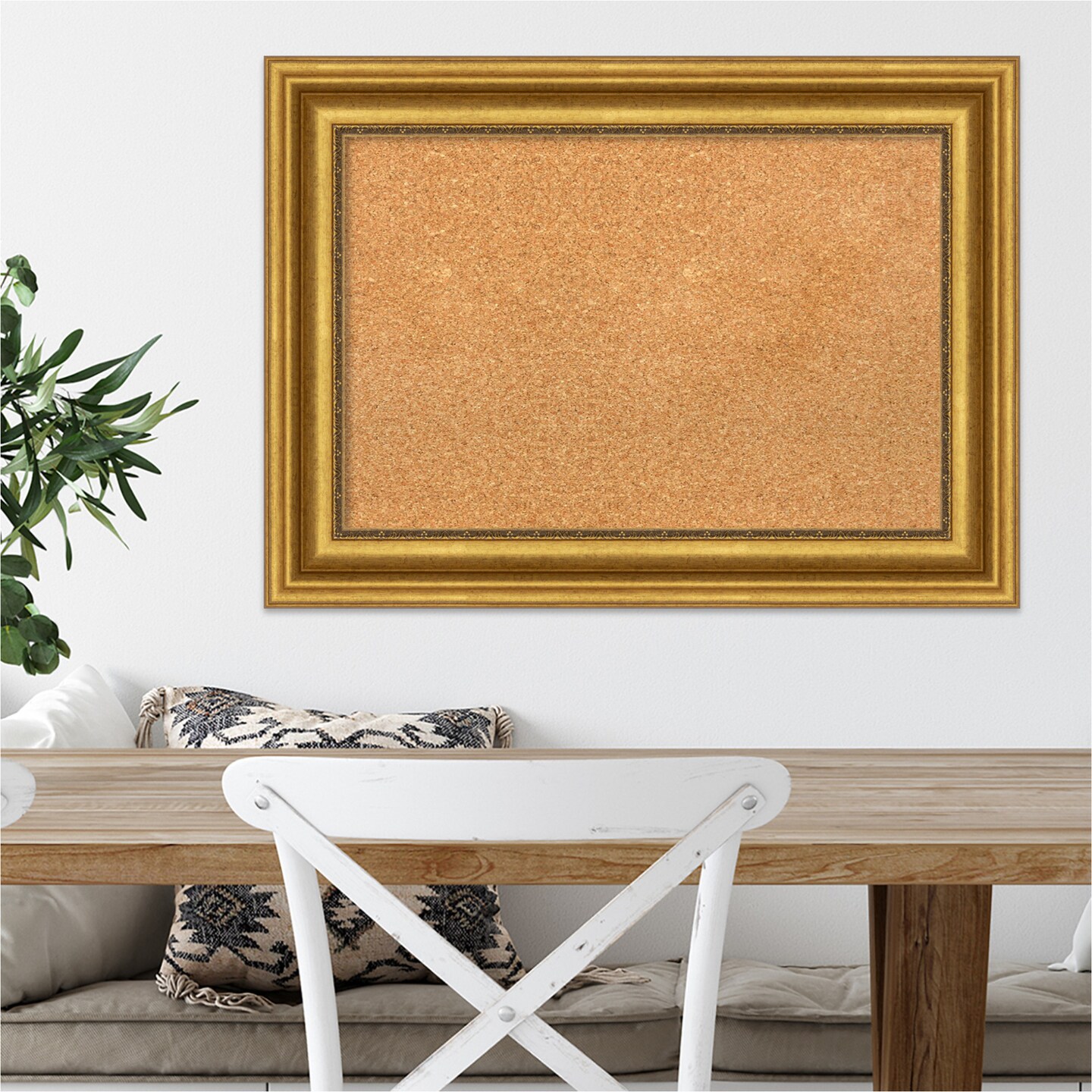 Cork Board, Parlor Frame - Bulletin Board, Organization Board, Pin Board