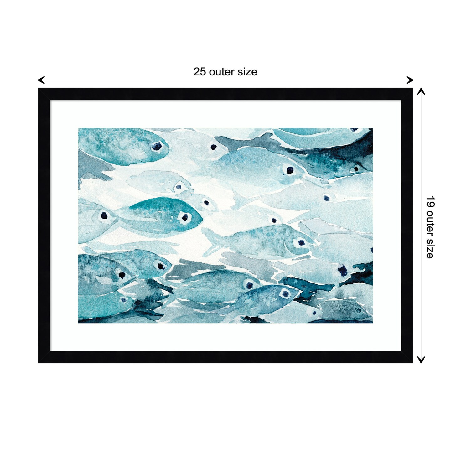 Hawaiian fish by Meinke Lau Wood Framed Wall Art Print Michaels