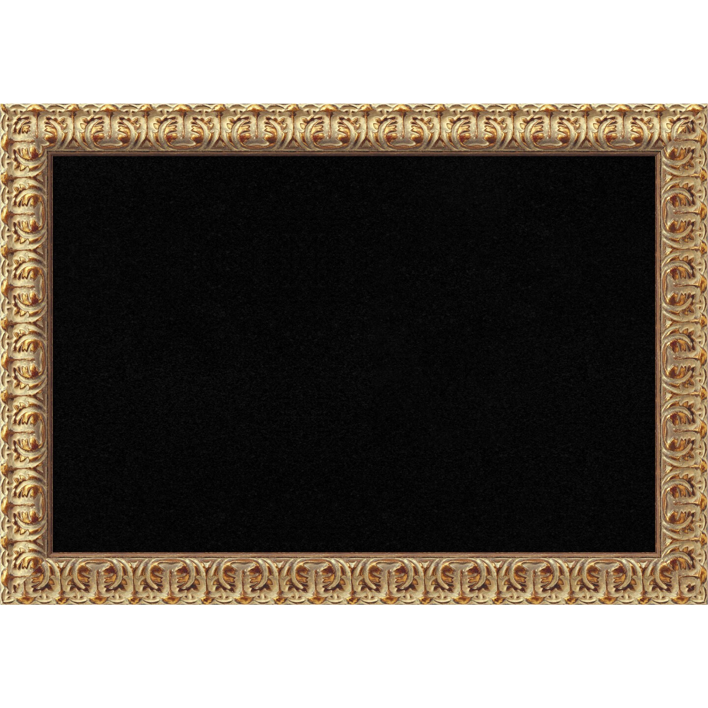 Cork Board, Florentine Gold Wood Frame - Bulletin Board, Organization Board, Pin Board