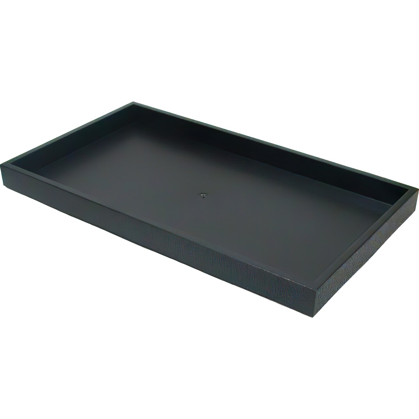 12 Black Plastic Display Trays