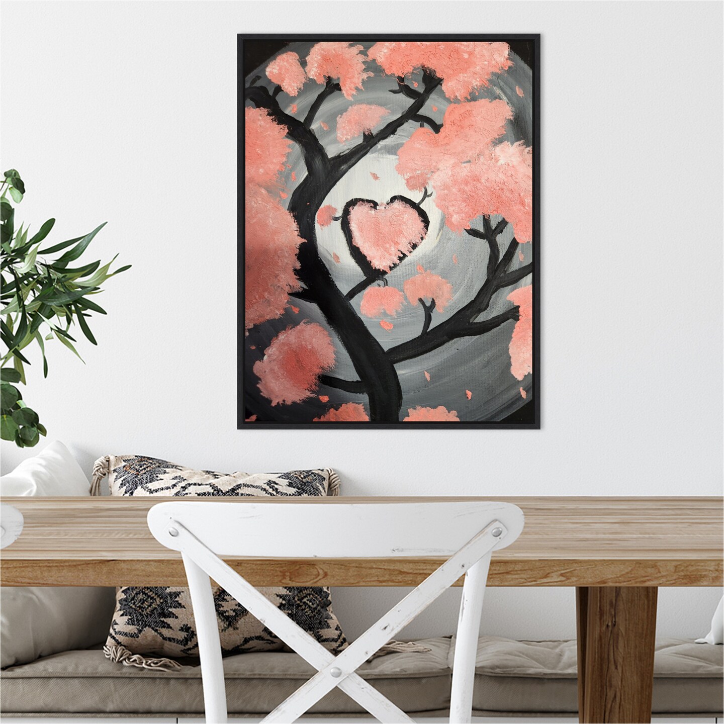 Framed Blank White Canvas for DIY Artwork, Crafts and Painting