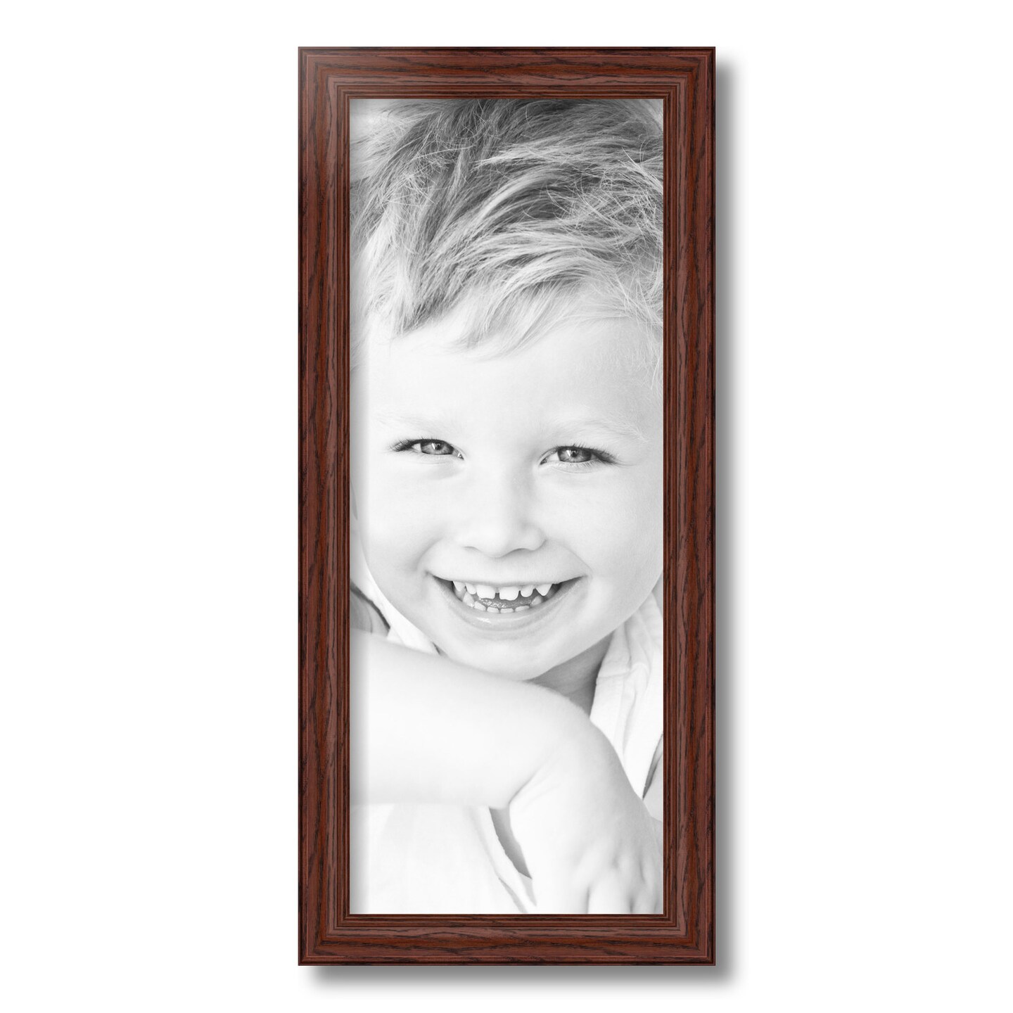 ArtToFrames 8x20 Inch Picture Frame, This 1.25 Inch Custom Wood Poster Frame is Available in Multiple Colors, Great for Your Art or Photos - Comes with Regular Glass and Corrugated Backing (A8EI)