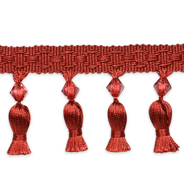 5 yards of Tied Tassel Trim with Beads Michaels
