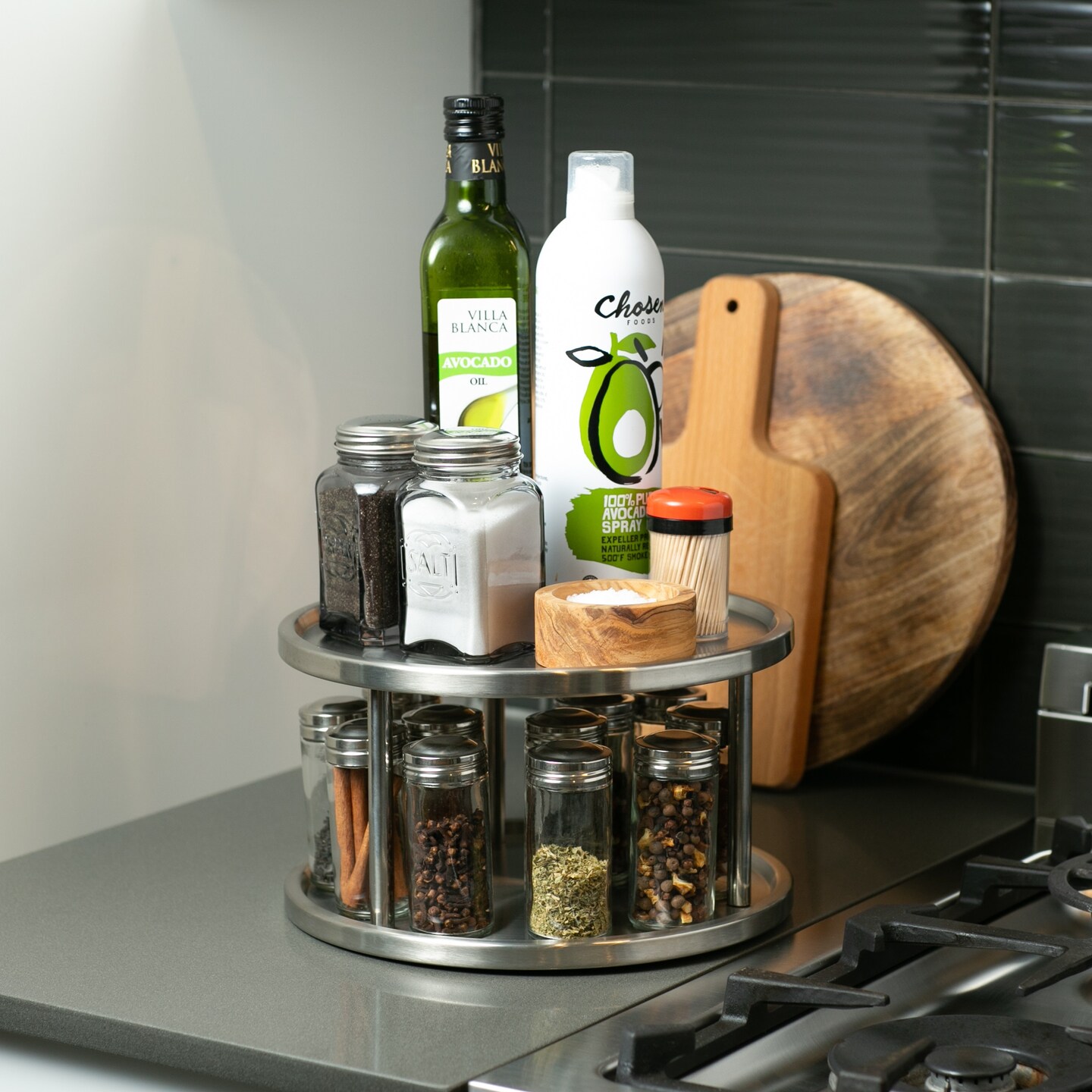 RSVP Lazy Susan - 2 Tier