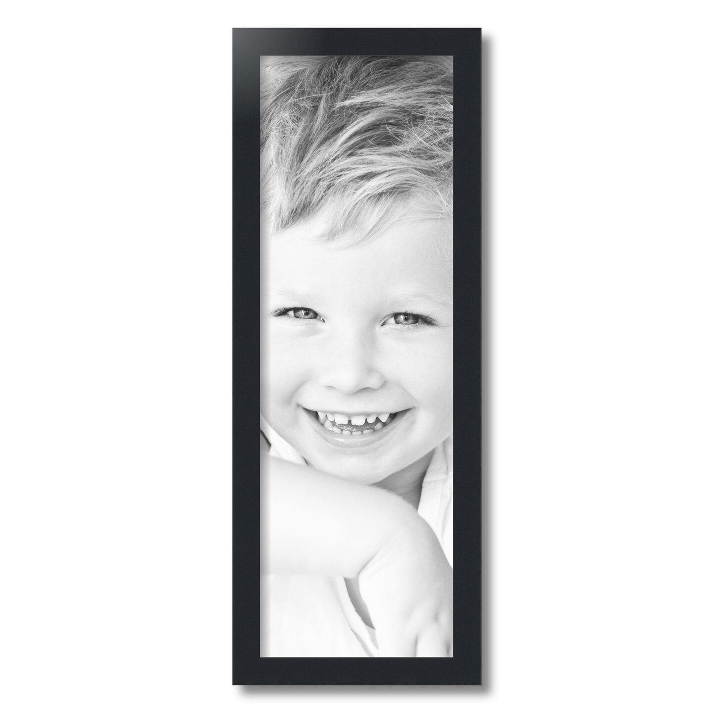 ArtToFrames 9x27 Inch  Picture Frame, This 1.25 Inch Custom MDF Poster Frame is Available in Multiple Colors, Great for Your Art or Photos - Comes with 060 Plexi Glass and  Corrugated (A46FR)