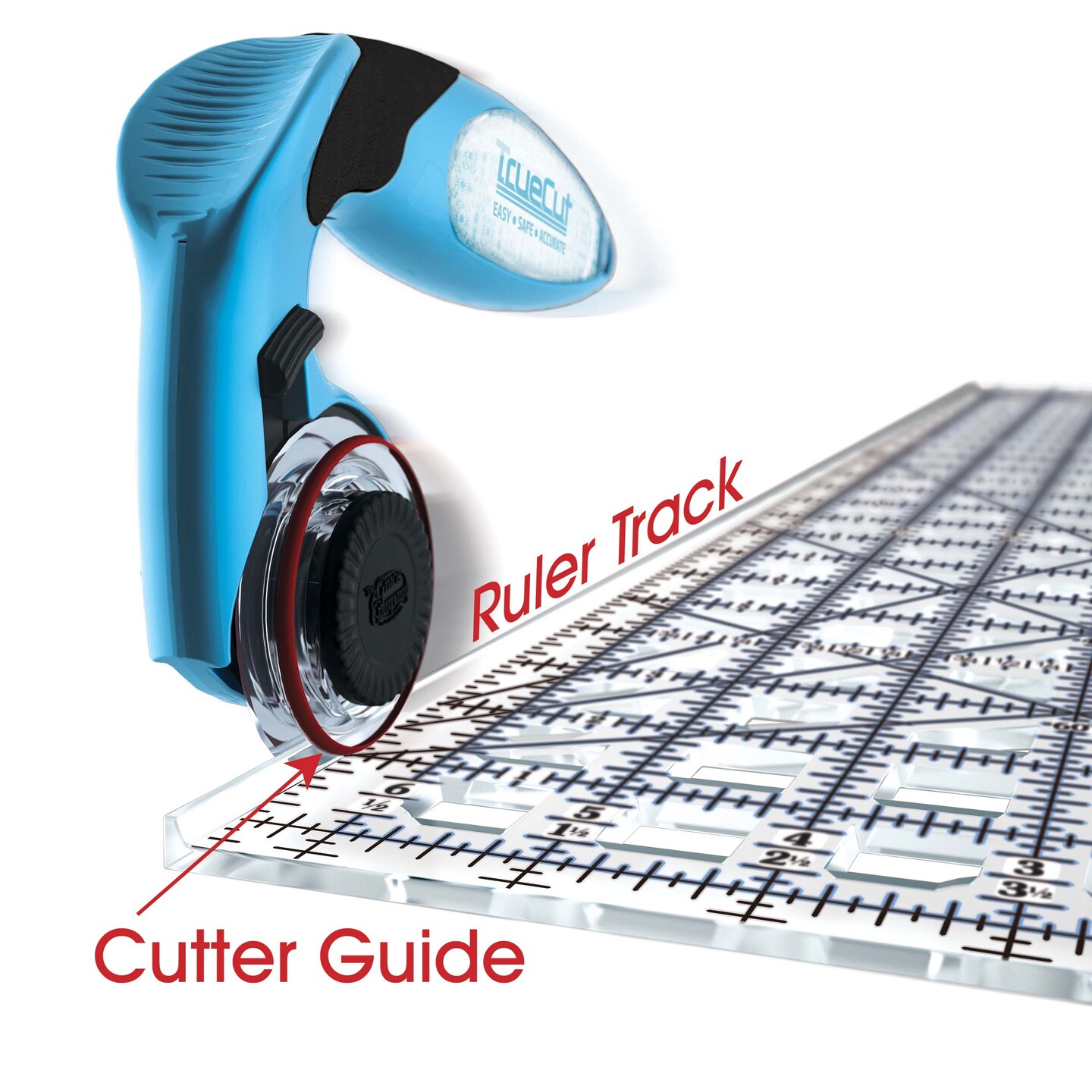 TrueCut 60mm Rotary Cutter With Quick Release by TrueCut