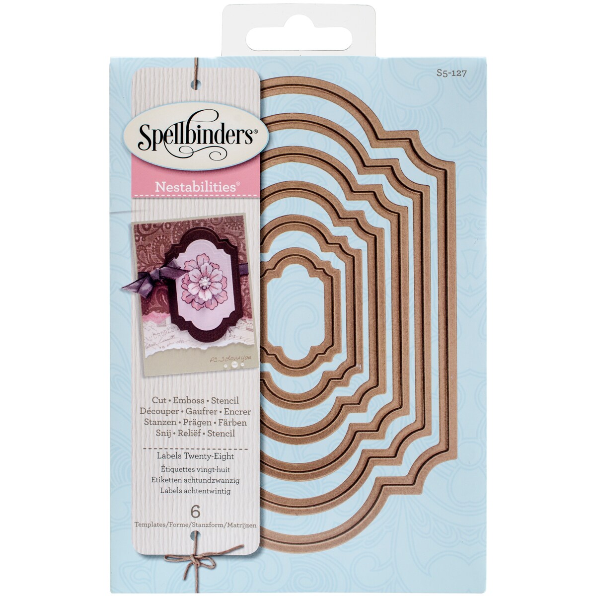 Spellbinders Nestabilities Dies-Labels 28 | Die-Cuts & Ephemera | Michaels