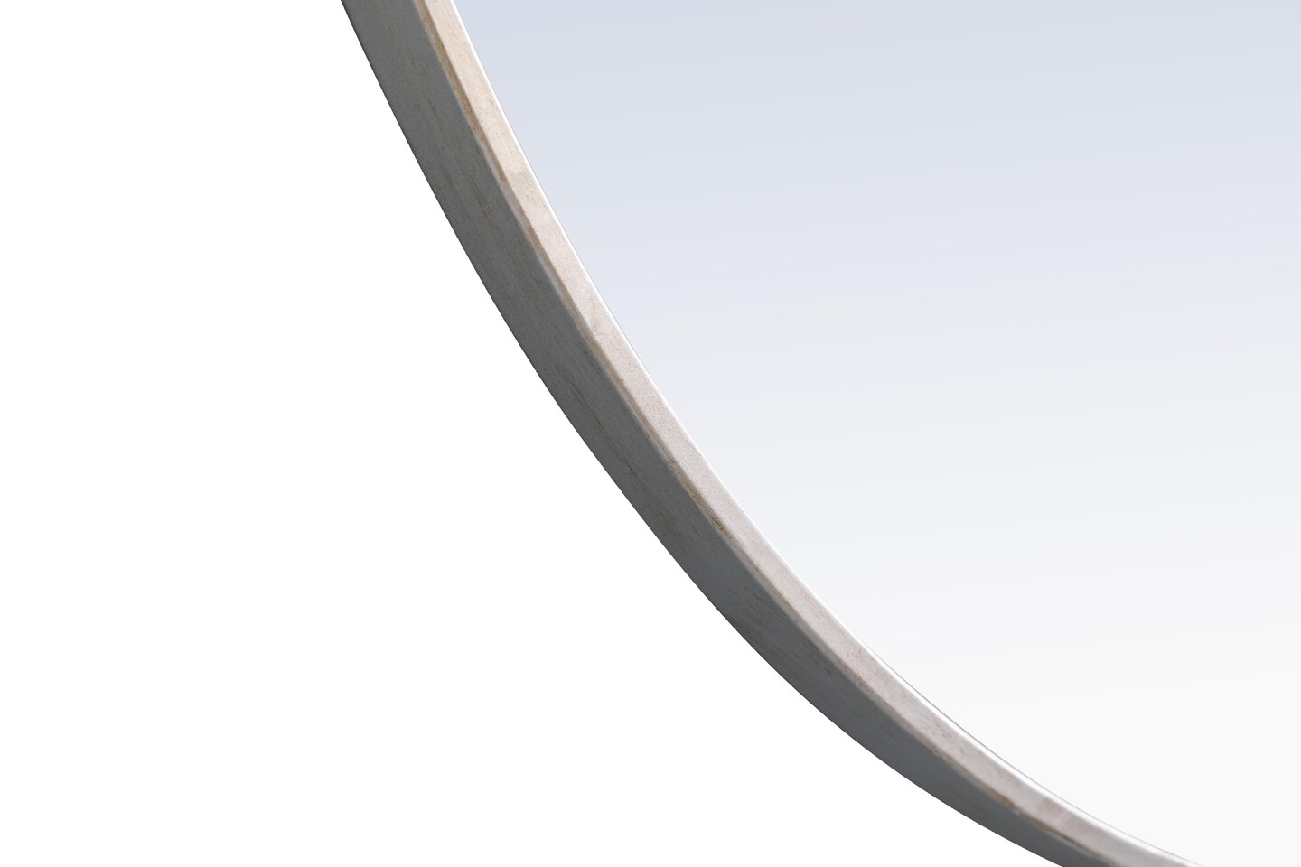 Metal frame Round Mirror 24 inch Silver finish Mirrors Michaels