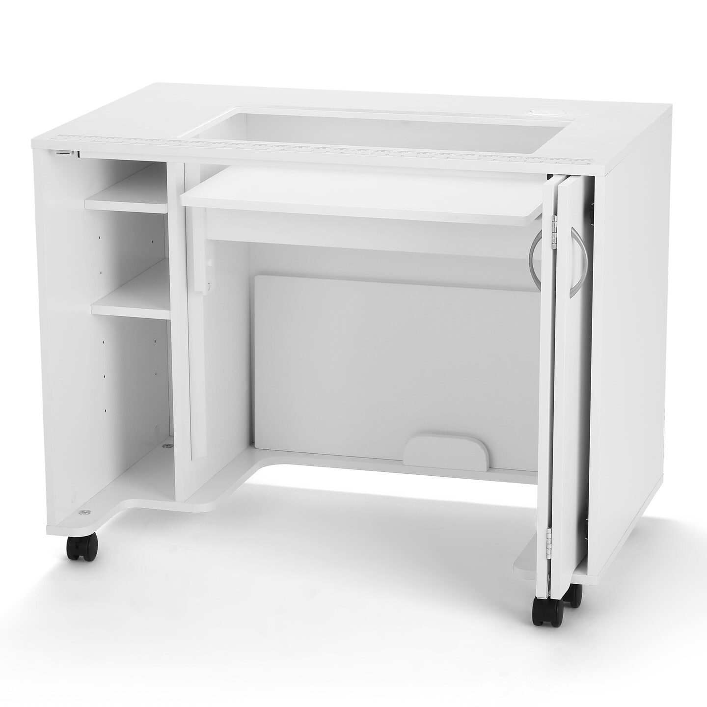 Kangaroo Sewing Furniture MOD Original Sewing Cabinet with Lift & Expandable Work Surface