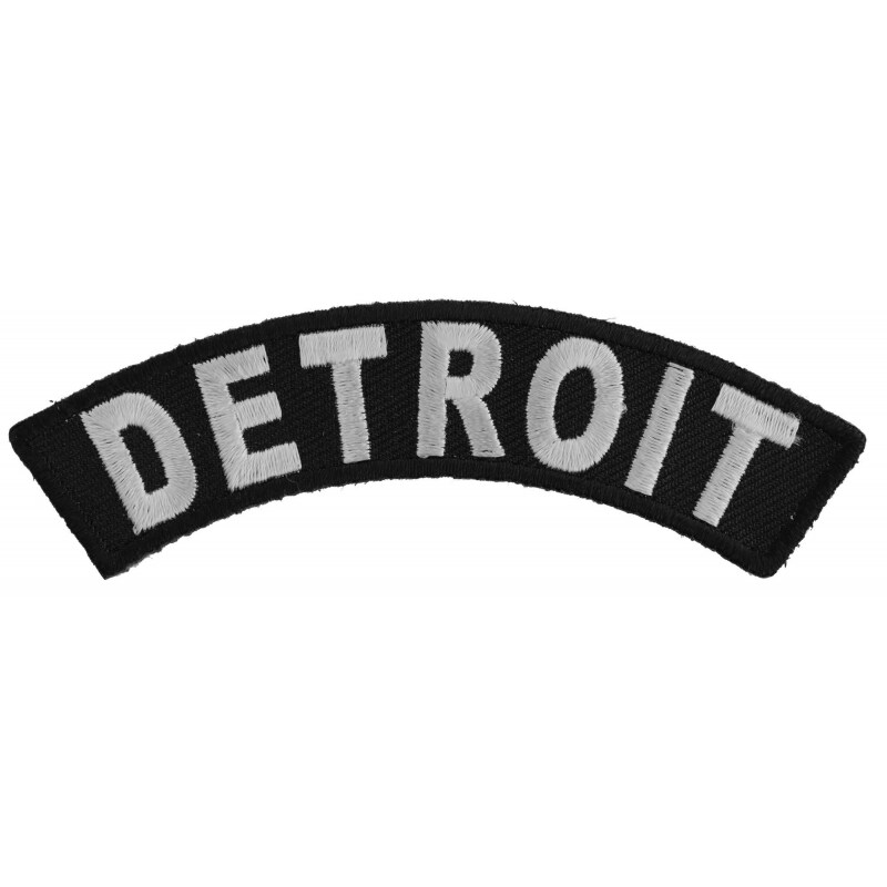  Detroit Iron On Patch