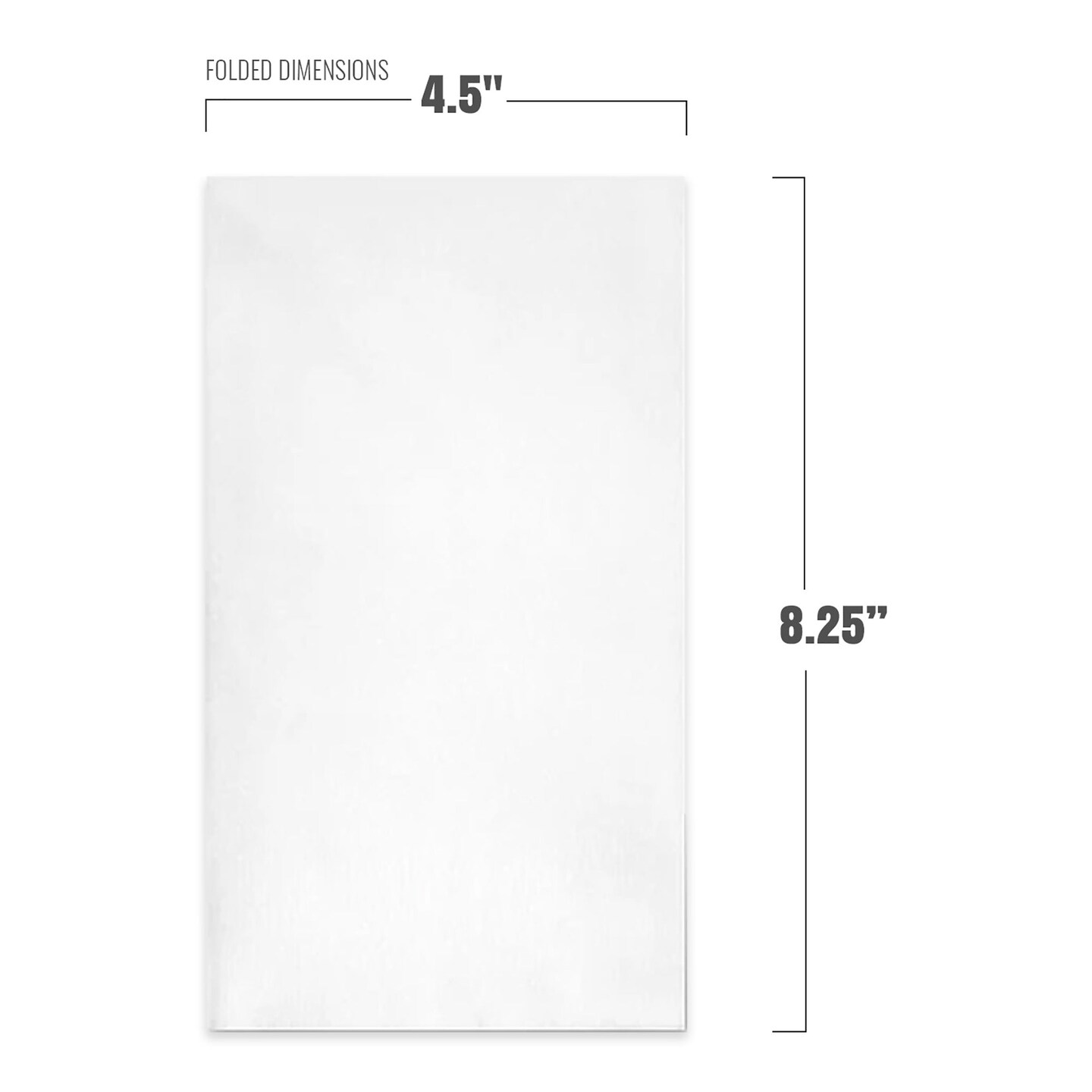 White Linen-Like Premium Paper Buffet Napkins (288 Napkins)