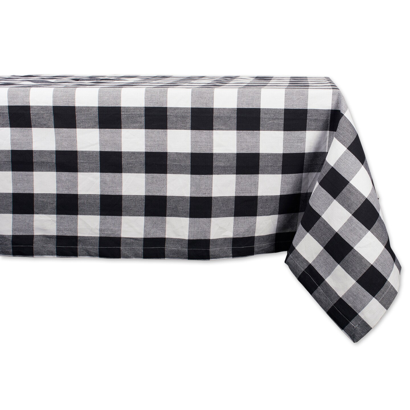 DII Black Buffalo Check Tablecloth Fabric Tablecloths Michaels
