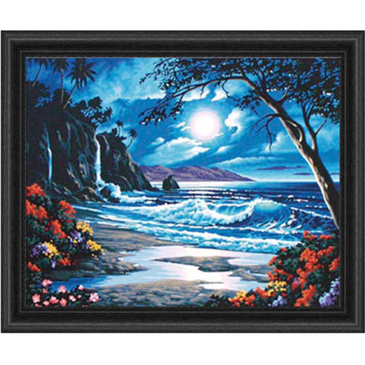 Paintworks Moonlit Paradise PaintbyNumber Kit Paint by Number