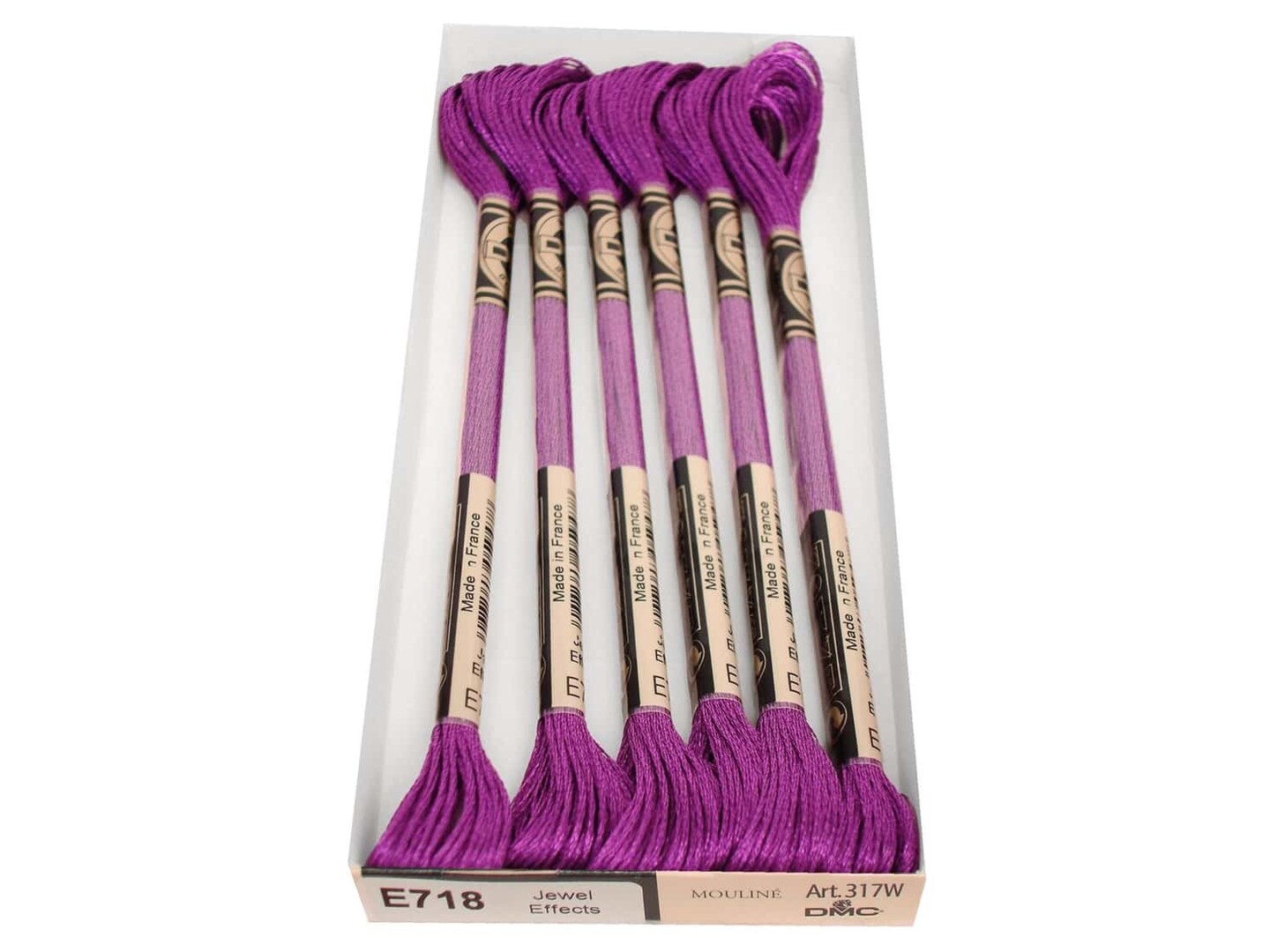 DMC Light Effects Embroidery Floss E718 Jewel Effects Pink Floss Michaels