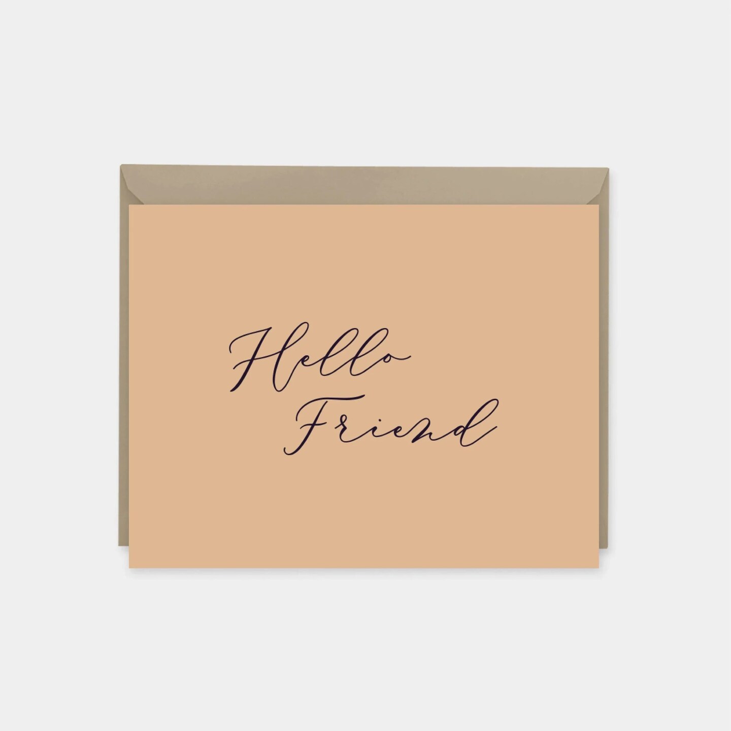 hello-friend-card-peach-colorful-friendship-cards-elegant-script