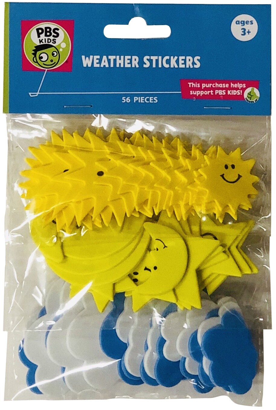 Foam Stickers 56/PkgWeather Stencils & Forms Michaels