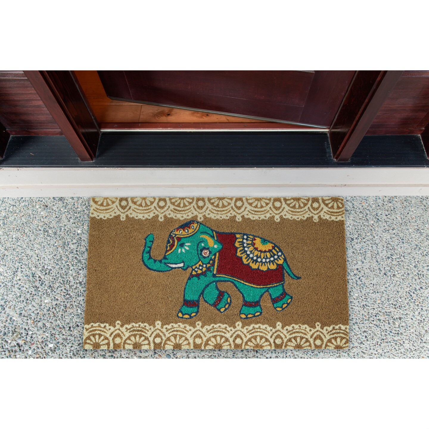 DII Indian Elephant Doormat Michaels