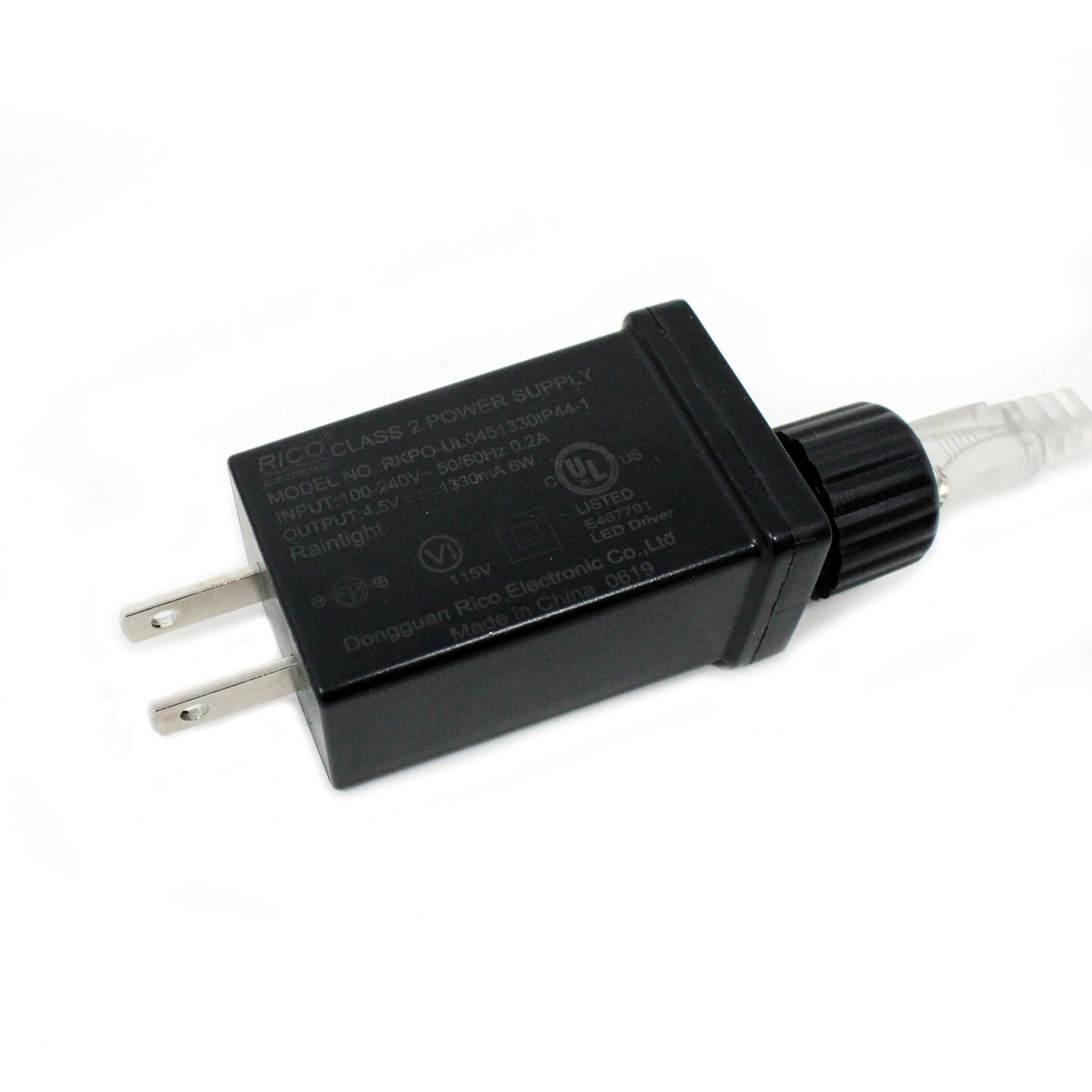 Perfect Holiday Large 120 LED Wire Ball Plug in Lights - Warm White