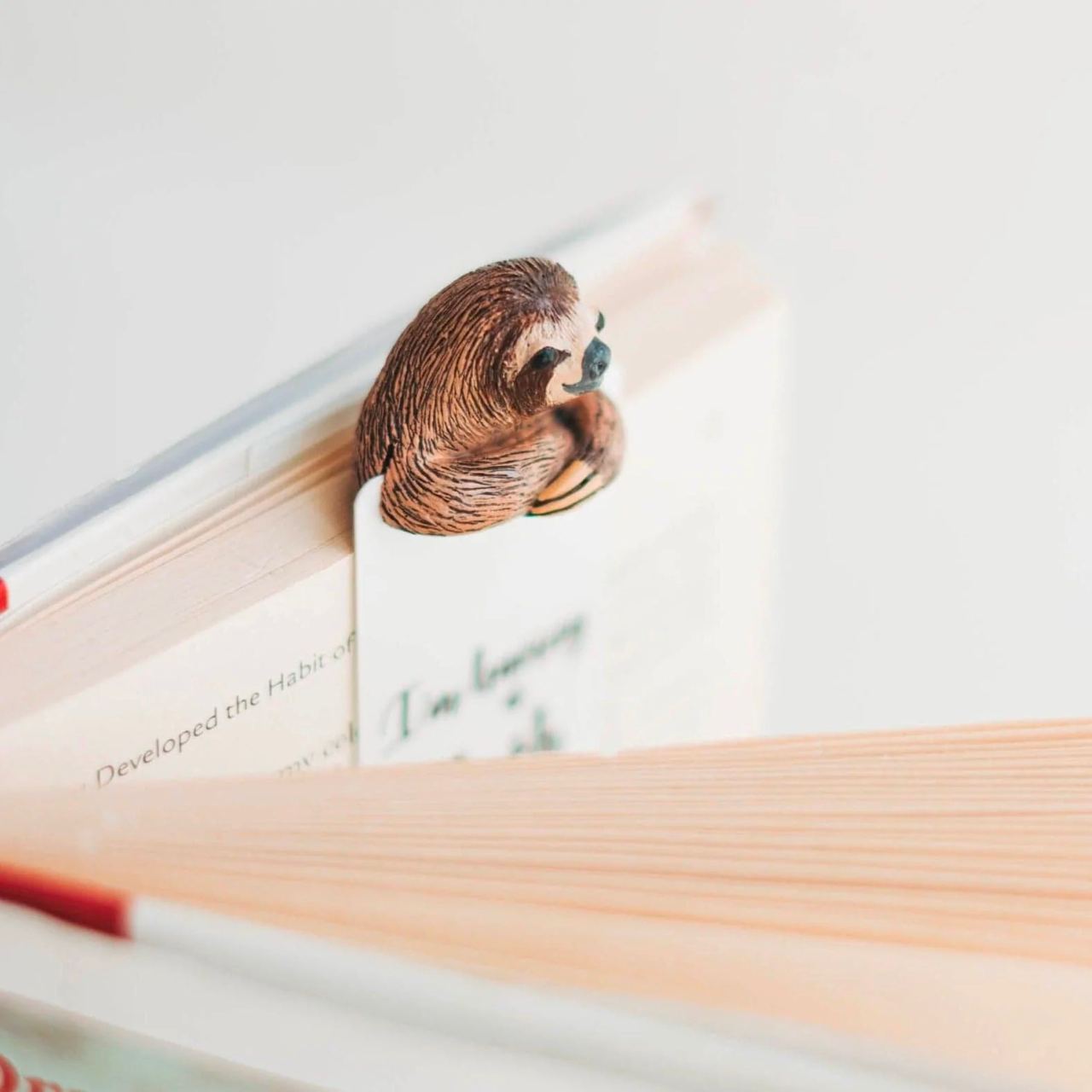 Bookmark Sloth, Book Accessories, Book Lover Gift, Reader Gift for Kids, Christmas Gift