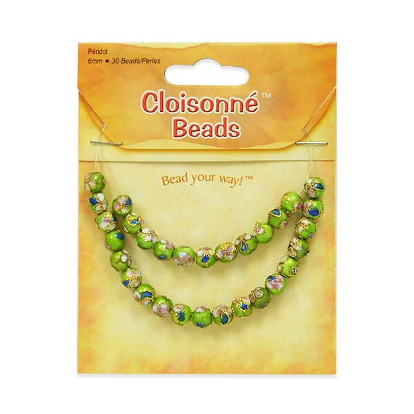 Cloisonne Beads Pack of 30 - BD51614