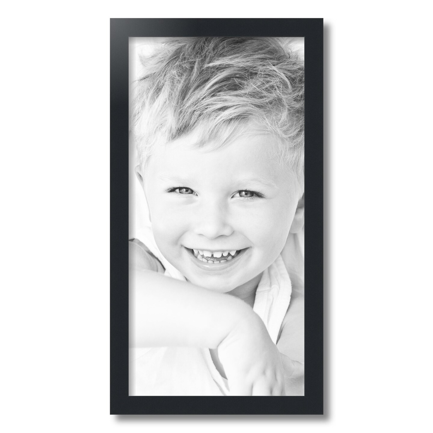 ArtToFrames 12x24 Inch  Picture Frame, This 1.25 Inch Custom MDF Poster Frame is Available in Multiple Colors, Great for Your Art or Photos - Comes with 060 Plexi Glass and  Corrugated (A46IO)