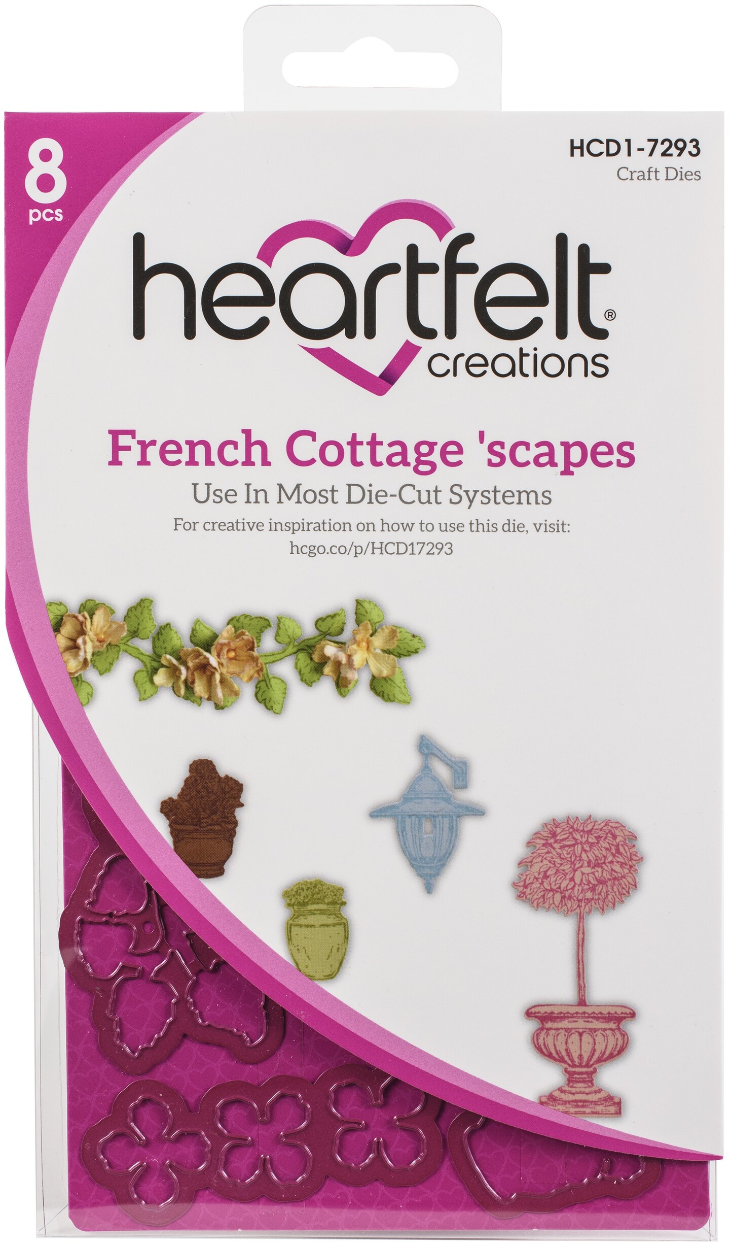 Heartfelt Creations Cut & Emboss DiesFrench Cottage 'scapes DieCuts