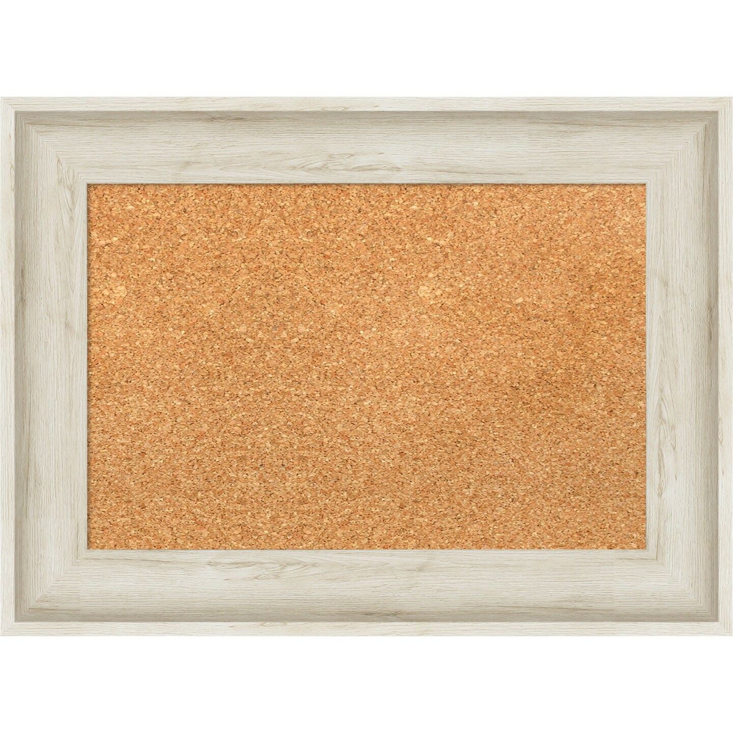 Cork Board, Regal Birch Cream Frame - Bulletin Board, Organization Board, Pin Board