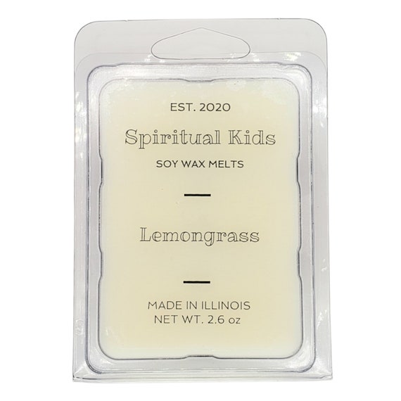Lemongrass 2.6oz Natural Soy Wax Melts Hand Poured with Fragrant Oils!