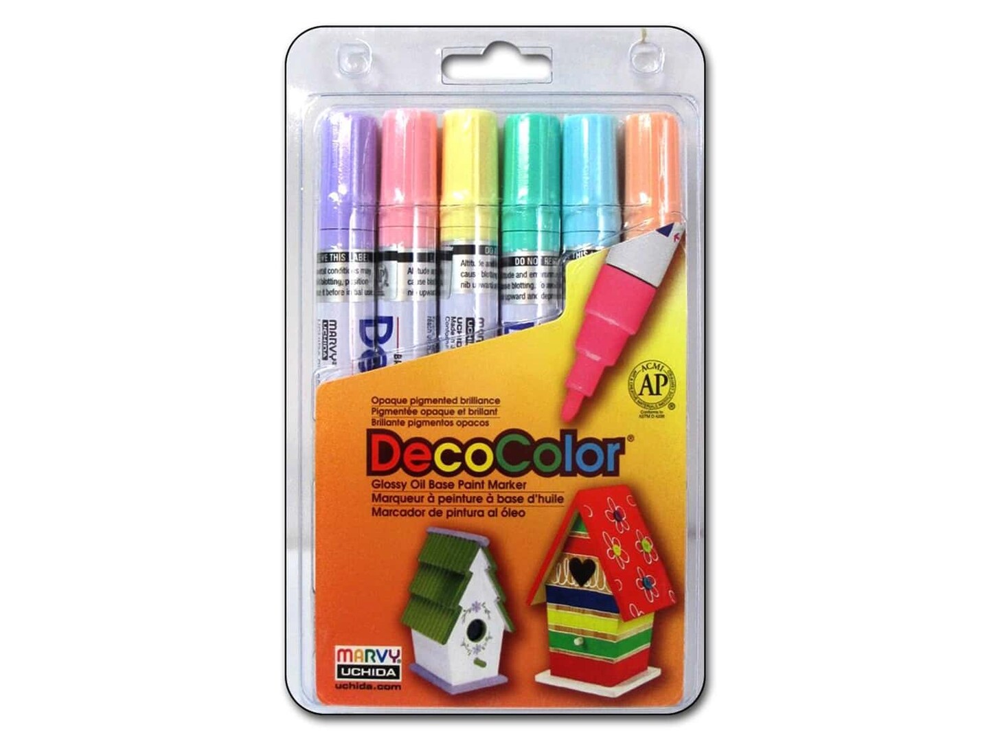 Emooqi 20 Colors Oil-based pens 3mm